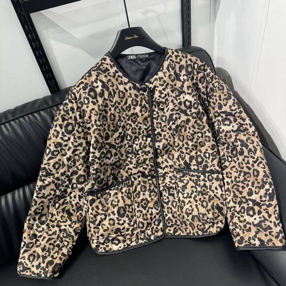 ZARA Leopard Print Jacket NWT - Picture 16 of 16